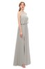ColsBM Jackie Ashes Of Roses Bridesmaid Dresses Casual Floor Length Halter Split-Front Sleeveless Backless