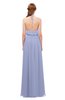 ColsBM Jackie Blue Heron Bridesmaid Dresses Casual Floor Length Halter Split-Front Sleeveless Backless