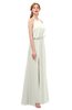 ColsBM Jackie Ivory Bridesmaid Dresses Casual Floor Length Halter Split-Front Sleeveless Backless