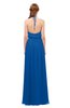 ColsBM Jackie Royal Blue Bridesmaid Dresses Casual Floor Length Halter Split-Front Sleeveless Backless