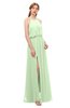 ColsBM Jackie Seacrest Bridesmaid Dresses Casual Floor Length Halter Split-Front Sleeveless Backless