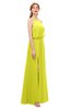 ColsBM Jackie Sulphur Spring Bridesmaid Dresses Casual Floor Length Halter Split-Front Sleeveless Backless