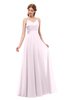 ColsBM Ocean Blush Bridesmaid Dresses Elegant A-line Backless Floor Length Sleeveless Sash