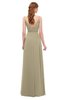 ColsBM Ocean Candied Ginger Bridesmaid Dresses Elegant A-line Backless Floor Length Sleeveless Sash