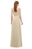ColsBM Ocean Champagne Bridesmaid Dresses Elegant A-line Backless Floor Length Sleeveless Sash