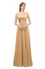 ColsBM Ocean Desert Mist Bridesmaid Dresses Elegant A-line Backless Floor Length Sleeveless Sash