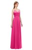 ColsBM Ocean Fandango Pink Bridesmaid Dresses Elegant A-line Backless Floor Length Sleeveless Sash