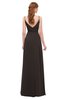 ColsBM Ocean Fudge Brown Bridesmaid Dresses Elegant A-line Backless Floor Length Sleeveless Sash
