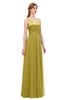 ColsBM Ocean Golden Olive Bridesmaid Dresses Elegant A-line Backless Floor Length Sleeveless Sash