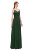 ColsBM Ocean Hunter Green Bridesmaid Dresses Elegant A-line Backless Floor Length Sleeveless Sash