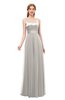 ColsBM Ocean Hushed Violet Bridesmaid Dresses Elegant A-line Backless Floor Length Sleeveless Sash