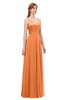 ColsBM Ocean Mango Bridesmaid Dresses Elegant A-line Backless Floor Length Sleeveless Sash