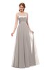 ColsBM Ocean Mushroom Bridesmaid Dresses Elegant A-line Backless Floor Length Sleeveless Sash