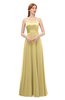 ColsBM Ocean New Wheat Bridesmaid Dresses Elegant A-line Backless Floor Length Sleeveless Sash