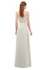 ColsBM Ocean Off White Bridesmaid Dresses Elegant A-line Backless Floor Length Sleeveless Sash