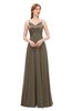 ColsBM Ocean Otter Bridesmaid Dresses Elegant A-line Backless Floor Length Sleeveless Sash