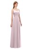 ColsBM Ocean Pale Lilac Bridesmaid Dresses Elegant A-line Backless Floor Length Sleeveless Sash