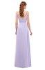 ColsBM Ocean Pastel Lilac Bridesmaid Dresses Elegant A-line Backless Floor Length Sleeveless Sash