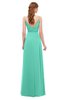ColsBM Ocean Seafoam Green Bridesmaid Dresses Elegant A-line Backless Floor Length Sleeveless Sash
