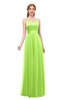 ColsBM Ocean Sharp Green Bridesmaid Dresses Elegant A-line Backless Floor Length Sleeveless Sash