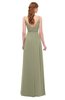 ColsBM Ocean Sponge Bridesmaid Dresses Elegant A-line Backless Floor Length Sleeveless Sash