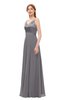 ColsBM Ocean Storm Front Bridesmaid Dresses Elegant A-line Backless Floor Length Sleeveless Sash