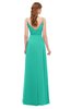 ColsBM Ocean Viridian Green Bridesmaid Dresses Elegant A-line Backless Floor Length Sleeveless Sash