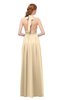 ColsBM Olive Marzipan Bridesmaid Dresses V-neck Zipper Pleated Sexy Floor Length A-line