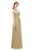 ColsBM Jayda Curds & Whey Bridesmaid Dresses Zipper Halter Glamorous Sleeveless Crystals Floor Length