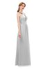 ColsBM Jayda Nimbus Cloud Bridesmaid Dresses Zipper Halter Glamorous Sleeveless Crystals Floor Length
