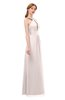 ColsBM Jayda Rosewater Pink Bridesmaid Dresses Zipper Halter Glamorous Sleeveless Crystals Floor Length