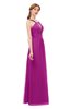 ColsBM Jayda Vivid Viola Bridesmaid Dresses Zipper Halter Glamorous Sleeveless Crystals Floor Length
