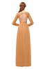 ColsBM Cyan Pheasant Bridesmaid Dresses Sexy A-line Long Sleeve V-neck Backless Floor Length