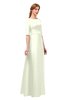 ColsBM Silver Anise Flower Bridesmaid Dresses Mature Floor Length Boat Zip up Sash A-line