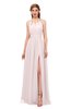 ColsBM Hadley Angel Wing Bridesmaid Dresses A-line Zip up Halter Sexy Floor Length Sleeveless