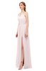 ColsBM Hadley Angel Wing Bridesmaid Dresses A-line Zip up Halter Sexy Floor Length Sleeveless
