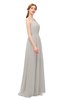 ColsBM Hadley Ashes Of Roses Bridesmaid Dresses A-line Zip up Halter Sexy Floor Length Sleeveless