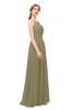 ColsBM Hadley Boa Bridesmaid Dresses A-line Zip up Halter Sexy Floor Length Sleeveless