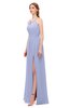 ColsBM Hadley Lavender Bridesmaid Dresses A-line Zip up Halter Sexy Floor Length Sleeveless