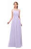ColsBM Hadley Light Purple Bridesmaid Dresses A-line Zip up Halter Sexy Floor Length Sleeveless
