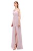 ColsBM Hadley Pale Lilac Bridesmaid Dresses A-line Zip up Halter Sexy Floor Length Sleeveless