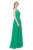ColsBM Hadley Sea Green Bridesmaid Dresses A-line Zip up Halter Sexy Floor Length Sleeveless