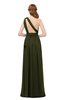 ColsBM Avery Beech Bridesmaid Dresses One Shoulder Ruching Glamorous Floor Length A-line Backless