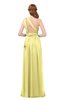 ColsBM Avery Daffodil Bridesmaid Dresses One Shoulder Ruching Glamorous Floor Length A-line Backless