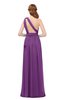 ColsBM Avery Dahlia Bridesmaid Dresses One Shoulder Ruching Glamorous Floor Length A-line Backless