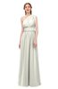 ColsBM Avery Ivory Bridesmaid Dresses One Shoulder Ruching Glamorous Floor Length A-line Backless