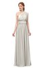 ColsBM Avery Off White Bridesmaid Dresses One Shoulder Ruching Glamorous Floor Length A-line Backless
