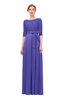ColsBM Aisha Purple Opulence Bridesmaid Dresses Sash A-line Floor Length Mature Sabrina Zipper