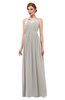ColsBM Peyton Ashes Of Roses Bridesmaid Dresses Pleated Halter Sleeveless Half Backless A-line Glamorous