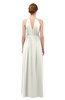 ColsBM Peyton Ivory Bridesmaid Dresses Pleated Halter Sleeveless Half Backless A-line Glamorous